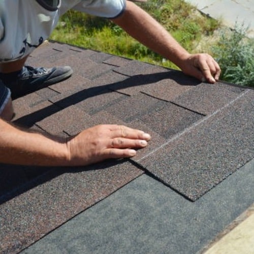 repairing a leaking roof